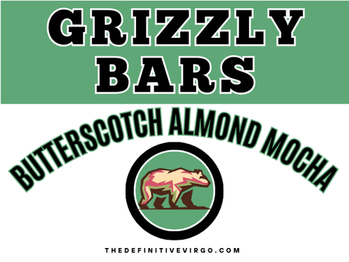Grizzly Bars (Butterscotch Almond Mocha)