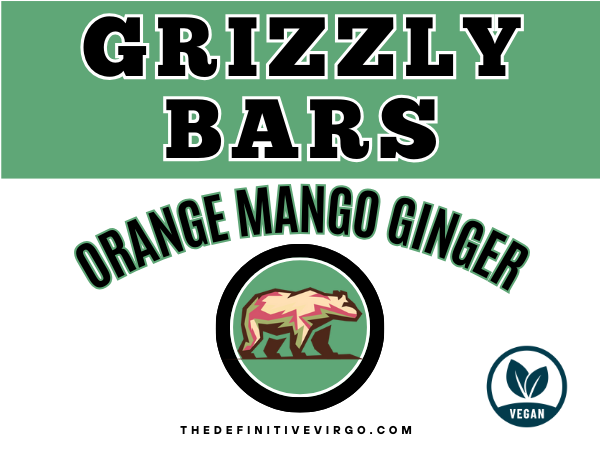 Grizzly Bars (Orange Mango Ginger)