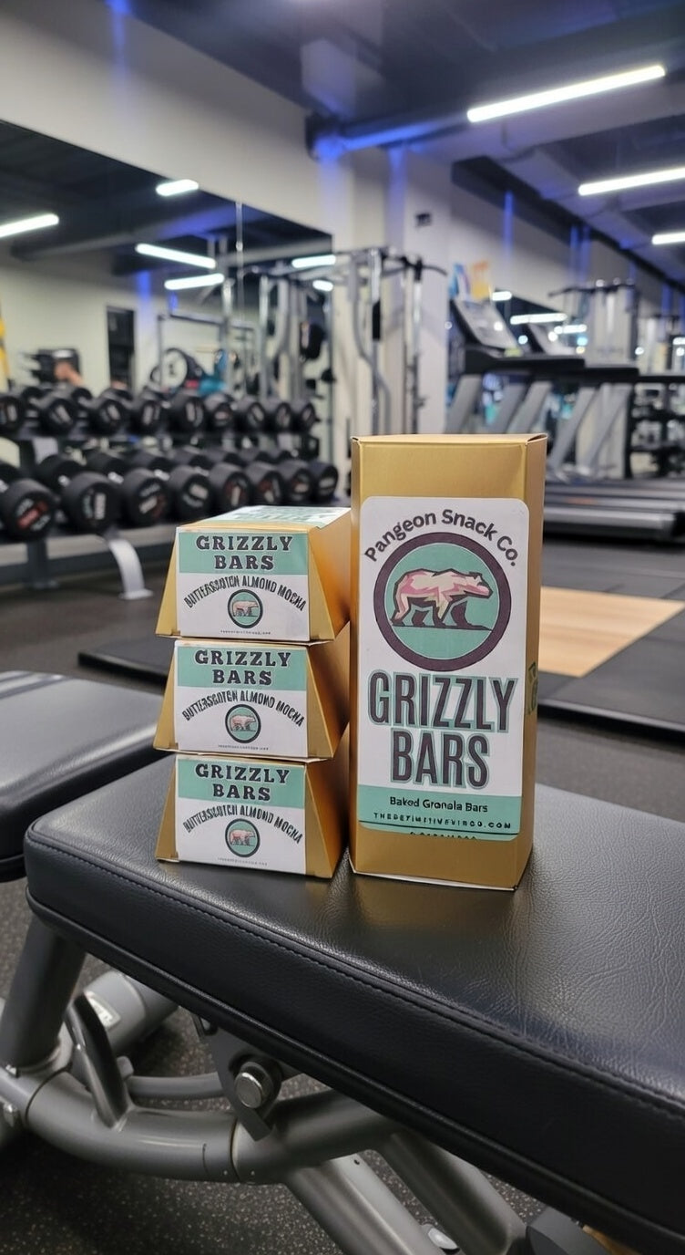 Grizzly Bars (Butterscotch Almond Mocha)